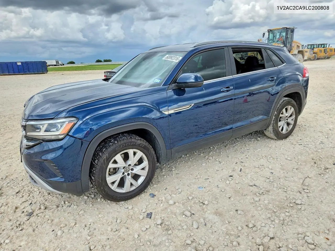2020 Volkswagen Atlas Cross Sport S VIN: 1V2AC2CA9LC200808 Lot: 60992316