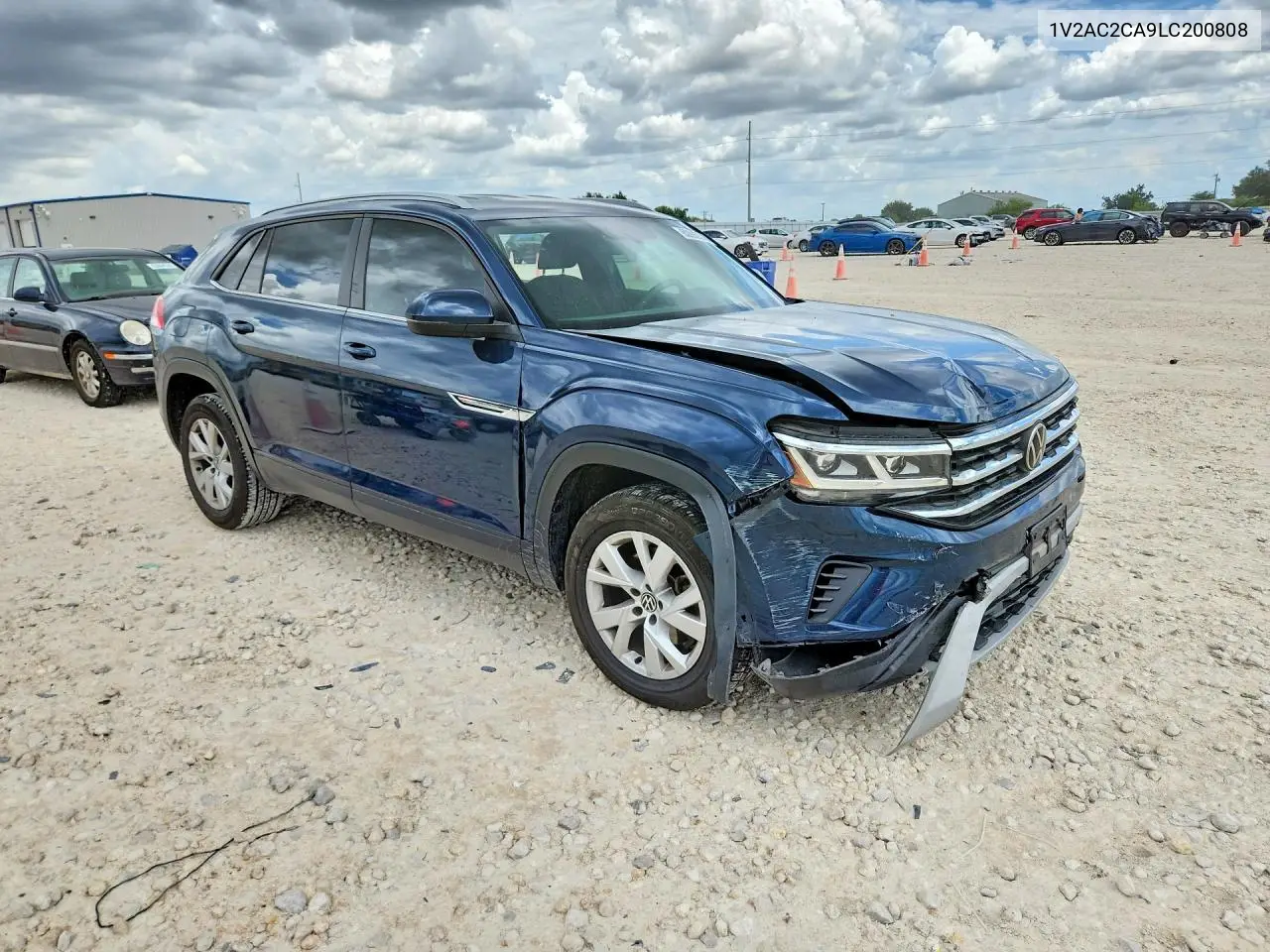 2020 Volkswagen Atlas Cross Sport S VIN: 1V2AC2CA9LC200808 Lot: 60992316