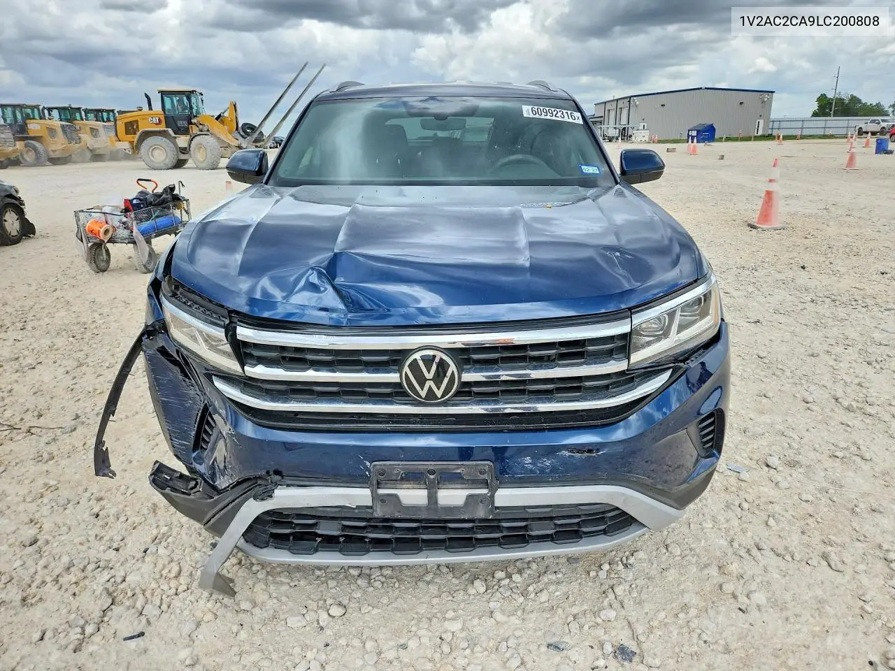 2020 Volkswagen Atlas Cross Sport S VIN: 1V2AC2CA9LC200808 Lot: 60992316