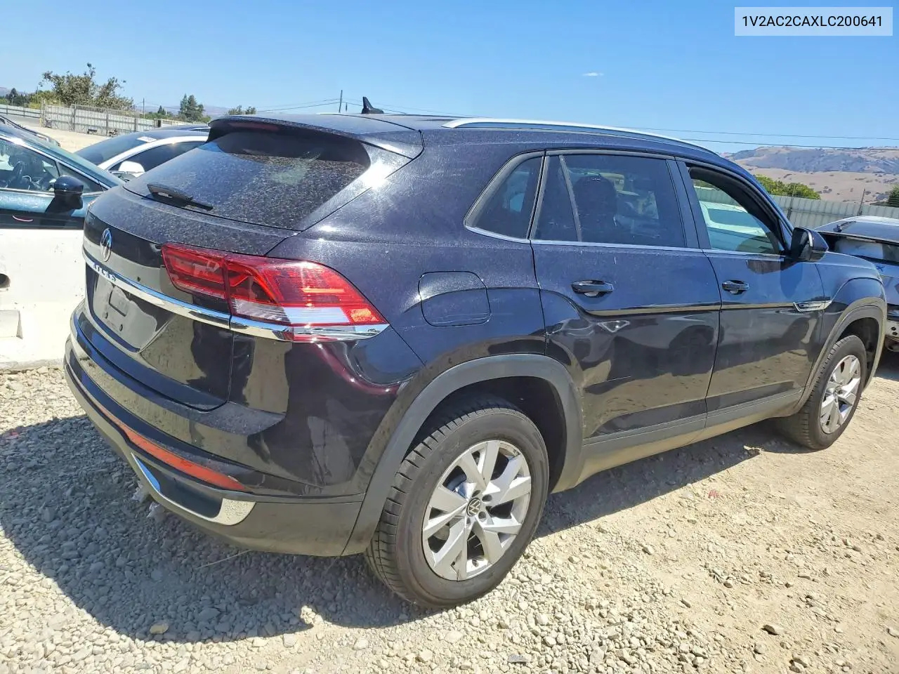 2020 Volkswagen Atlas Cross Sport Sel Premium R-Line VIN: 1V2AC2CAXLC200641 Lot: 61007906