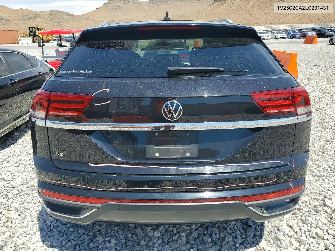 2020 Volkswagen Atlas Cross Sport Se VIN: 1V25C2CA2LC201431 Lot: 61329946