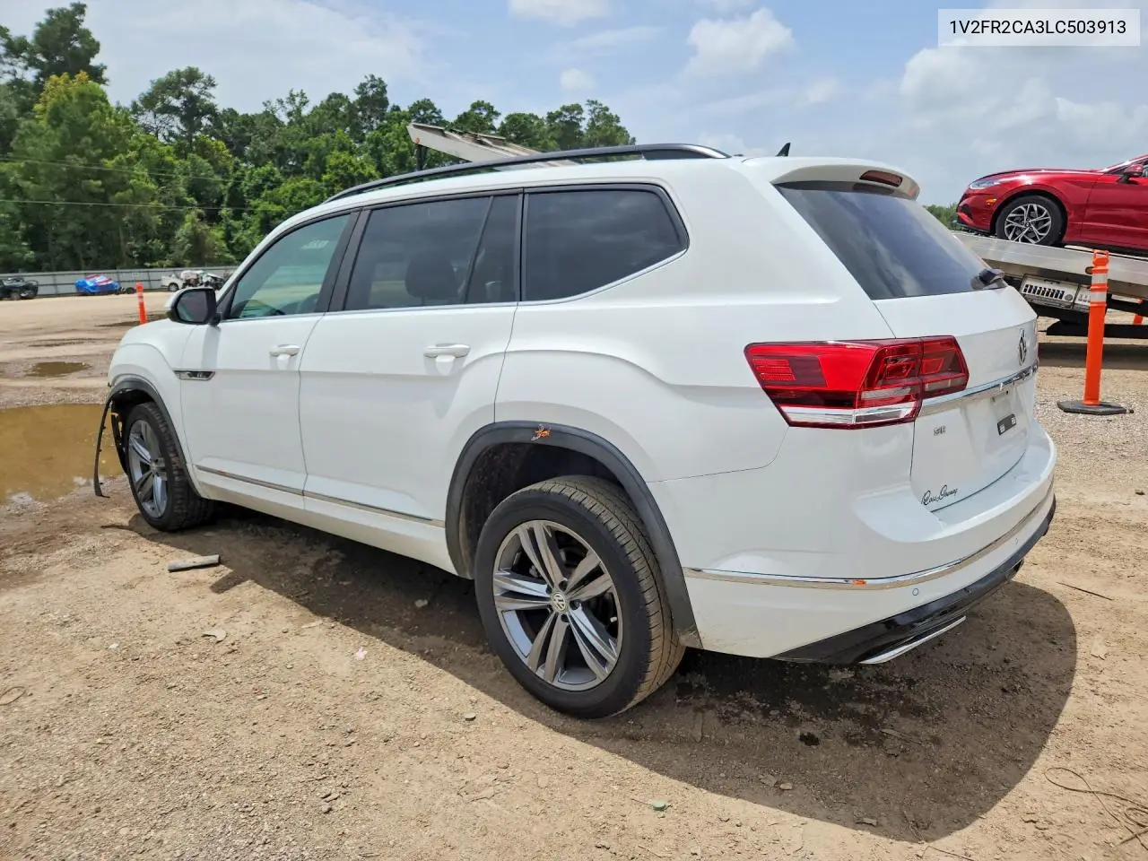 2020 Volkswagen Atlas Se VIN: 1V2FR2CA3LC503913 Lot: 61555606