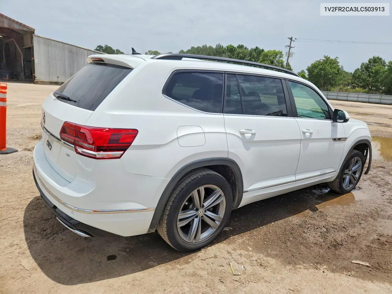 2020 Volkswagen Atlas Se VIN: 1V2FR2CA3LC503913 Lot: 61555606