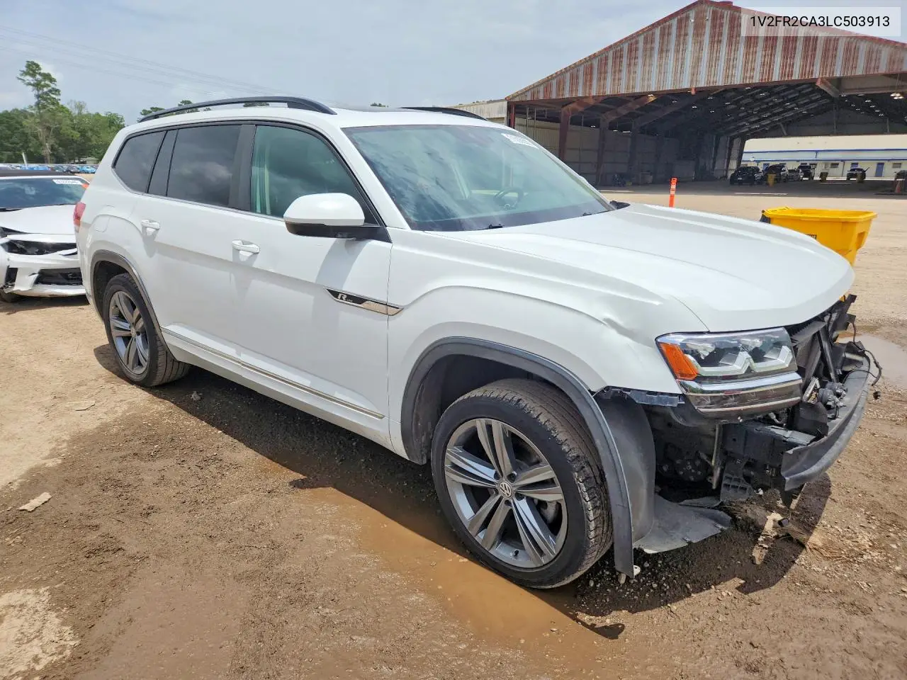 2020 Volkswagen Atlas Se VIN: 1V2FR2CA3LC503913 Lot: 61555606