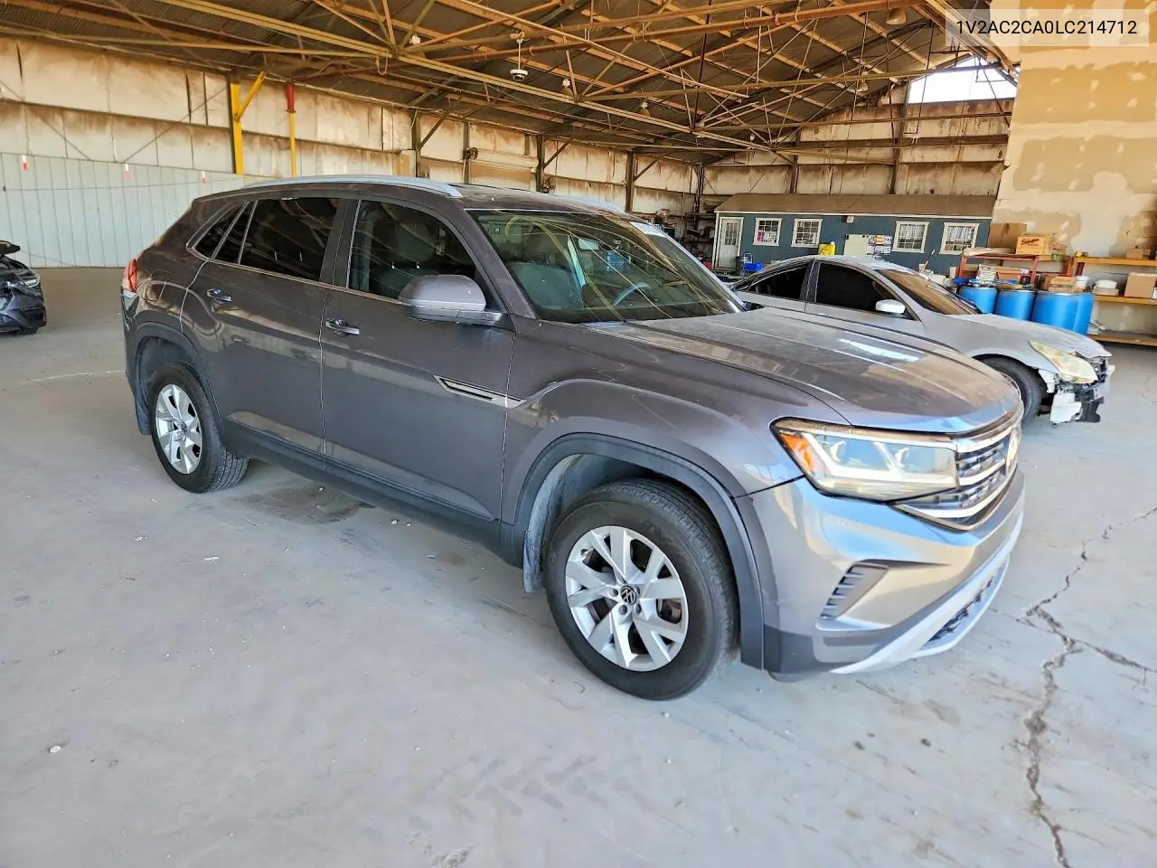 2020 Volkswagen Atlas Cross Sport S VIN: 1V2AC2CA0LC214712 Lot: 85618535