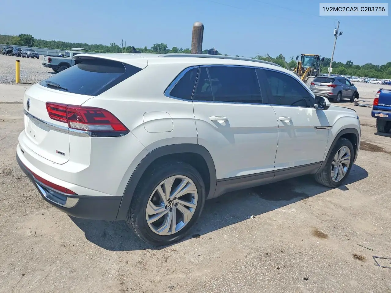 2020 Volkswagen Atlas Cross Sport Sel VIN: 1V2MC2CA2LC203756 Lot: 95587075