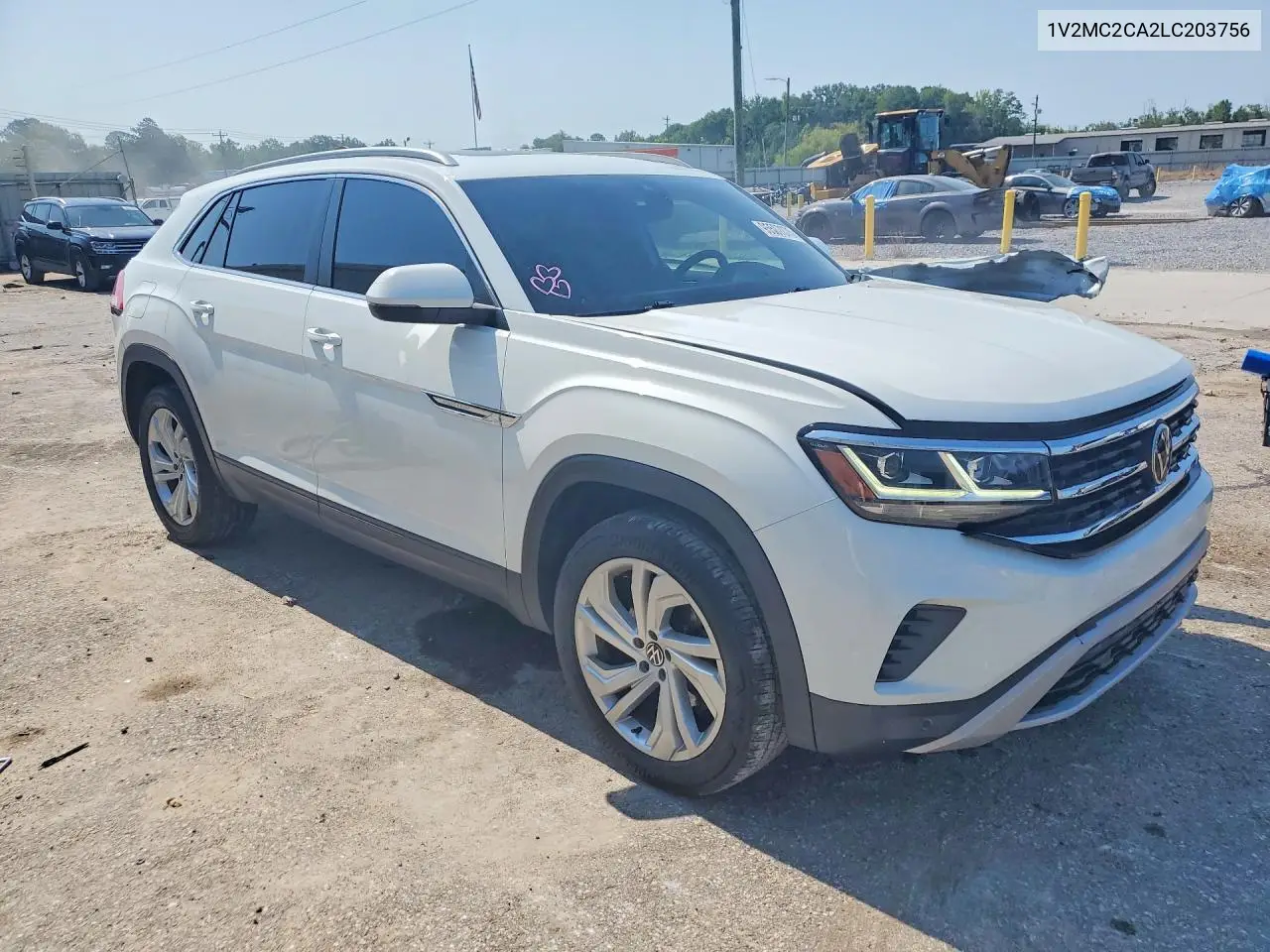2020 Volkswagen Atlas Cross Sport Sel VIN: 1V2MC2CA2LC203756 Lot: 95587075