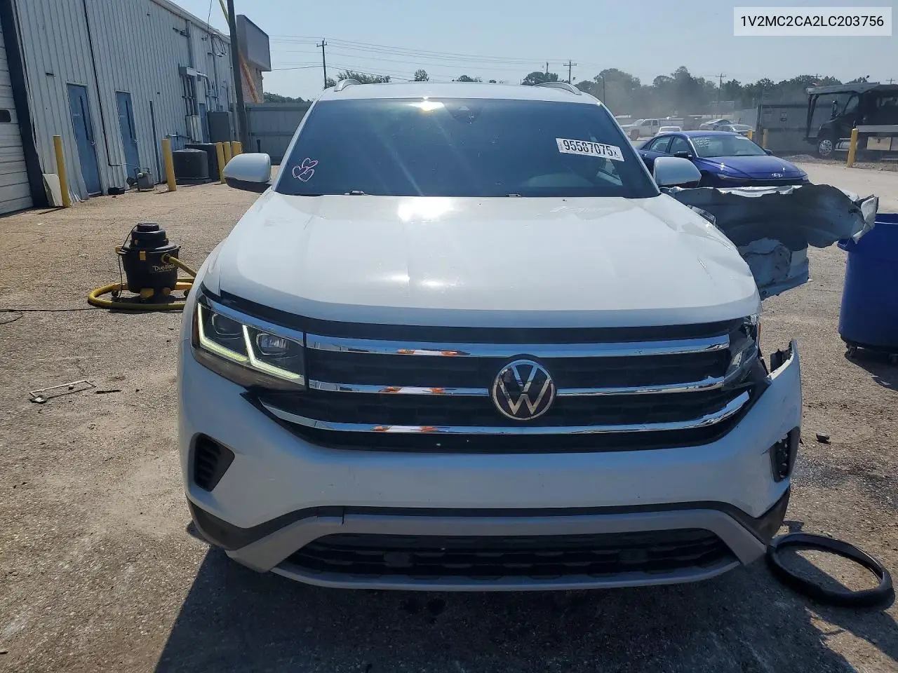 2020 Volkswagen Atlas Cross Sport Sel VIN: 1V2MC2CA2LC203756 Lot: 95587075