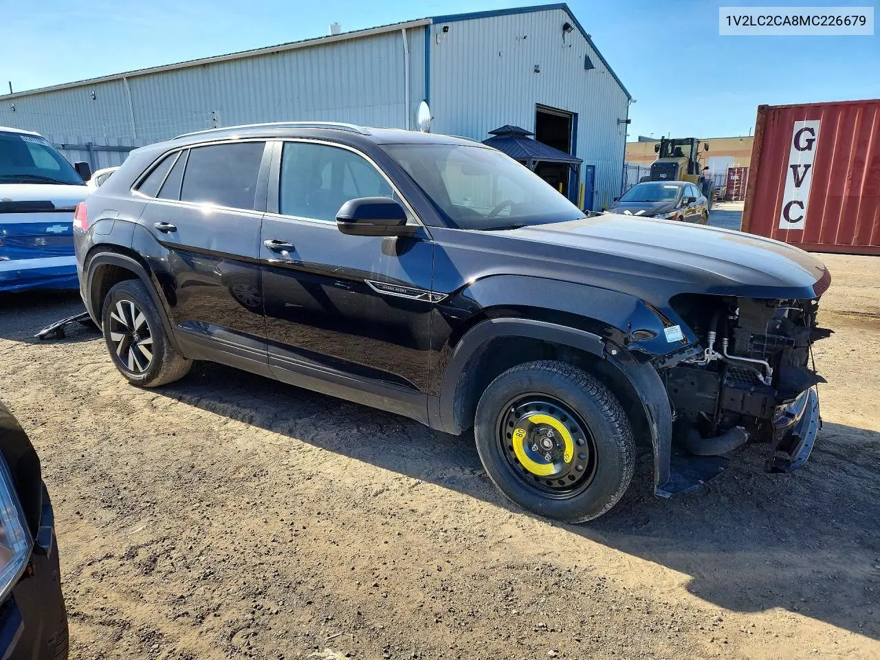 2021 Volkswagen Atlas Cross Sport Se VIN: 1V2LC2CA8MC226679 Lot: 50257016