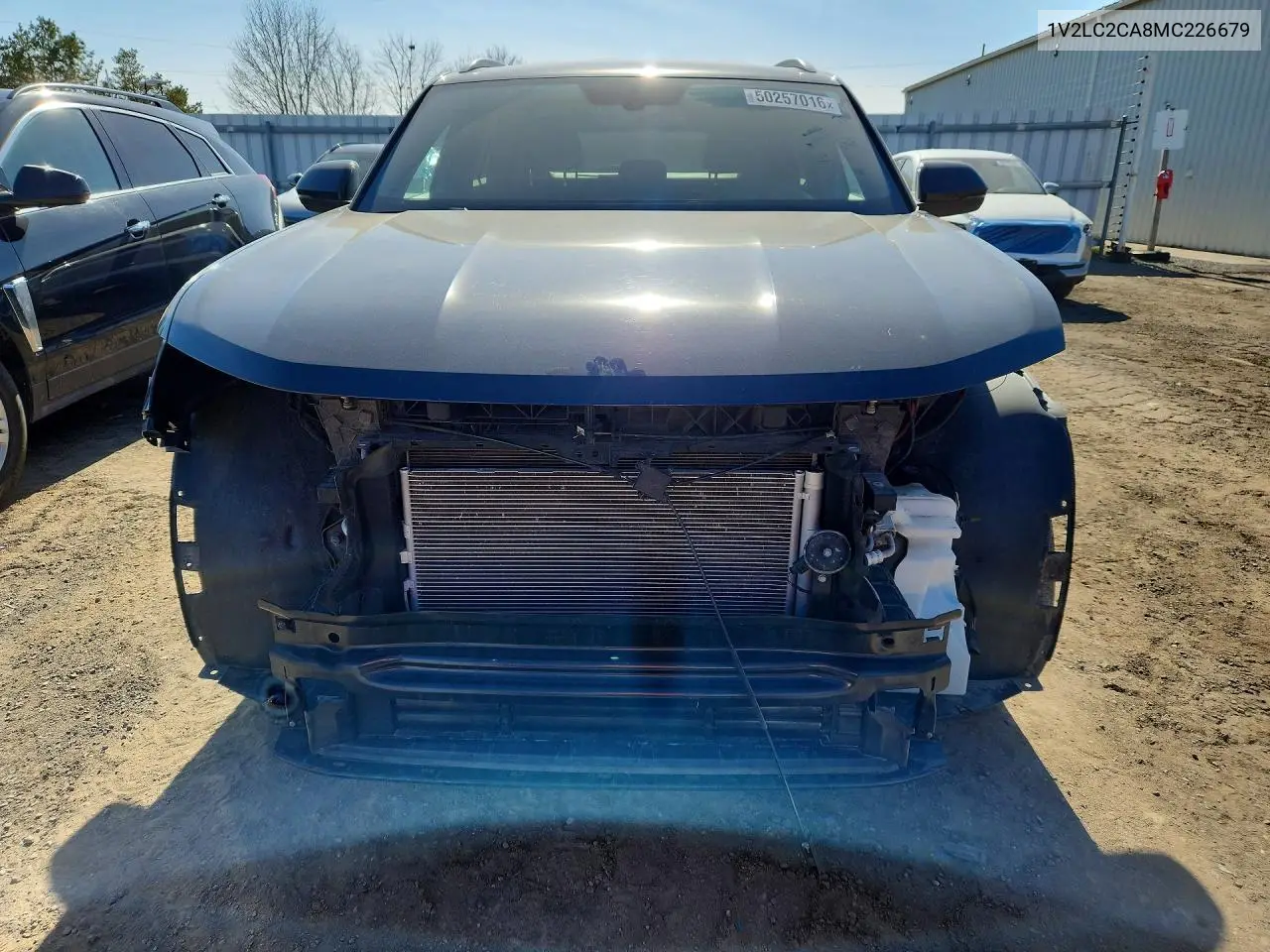 2021 Volkswagen Atlas Cross Sport Se VIN: 1V2LC2CA8MC226679 Lot: 50257016