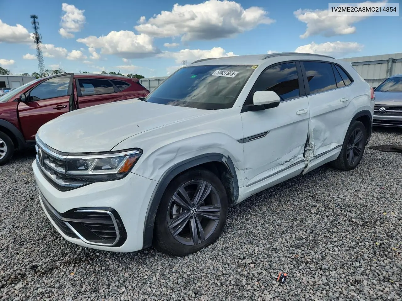2021 Volkswagen Atlas Cross Sport Se VIN: 1V2ME2CA8MC214854 Lot: 50821686
