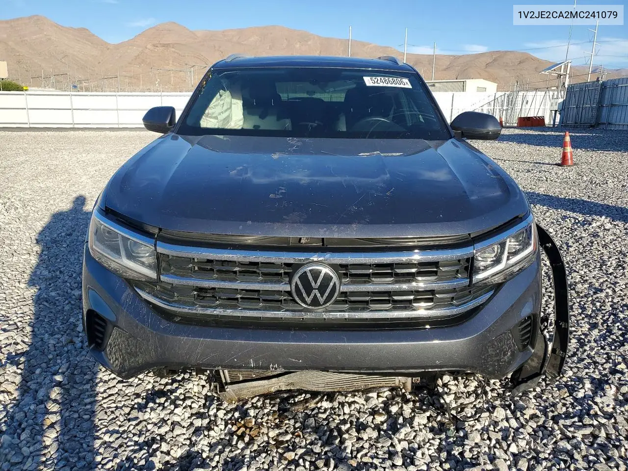 2021 Volkswagen Atlas Cross Sport Se VIN: 1V2JE2CA2MC241079 Lot: 52486806