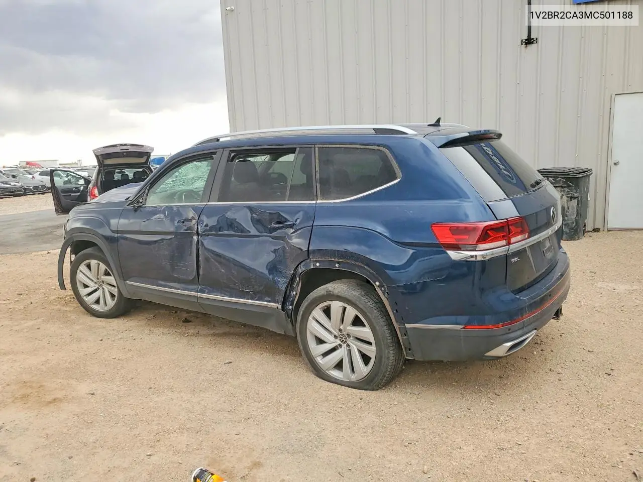 2021 Volkswagen Atlas Sel VIN: 1V2BR2CA3MC501188 Lot: 53511566