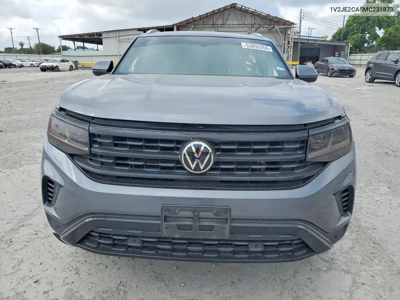 2021 Volkswagen Atlas Cross Sport Se VIN: 1V2JE2CA5MC231873 Lot: 53892956