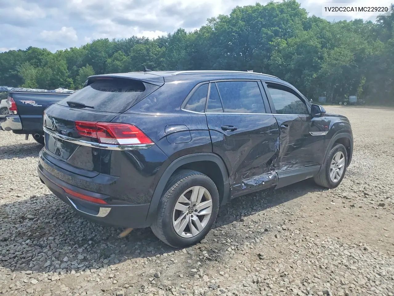 2021 Volkswagen Atlas Cross Sport Se VIN: 1V2DC2CA1MC229220 Lot: 54992036