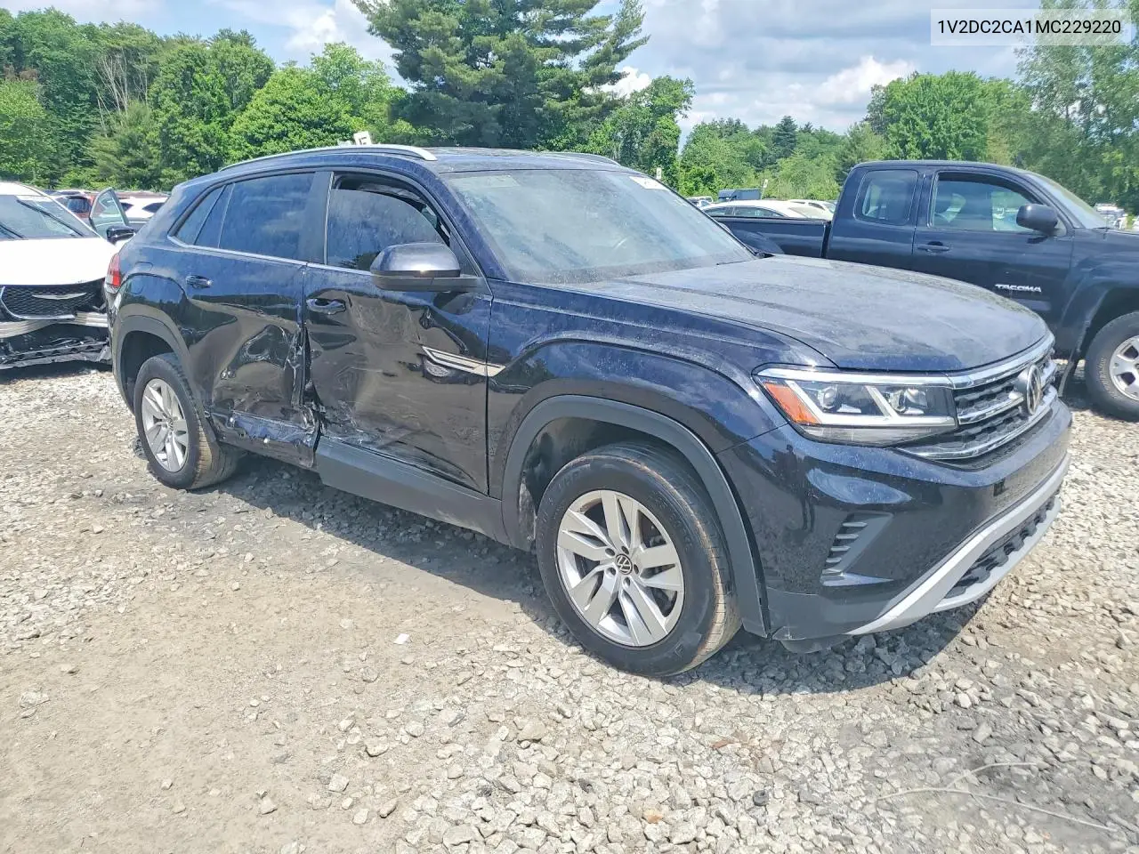 2021 Volkswagen Atlas Cross Sport Se VIN: 1V2DC2CA1MC229220 Lot: 54992036