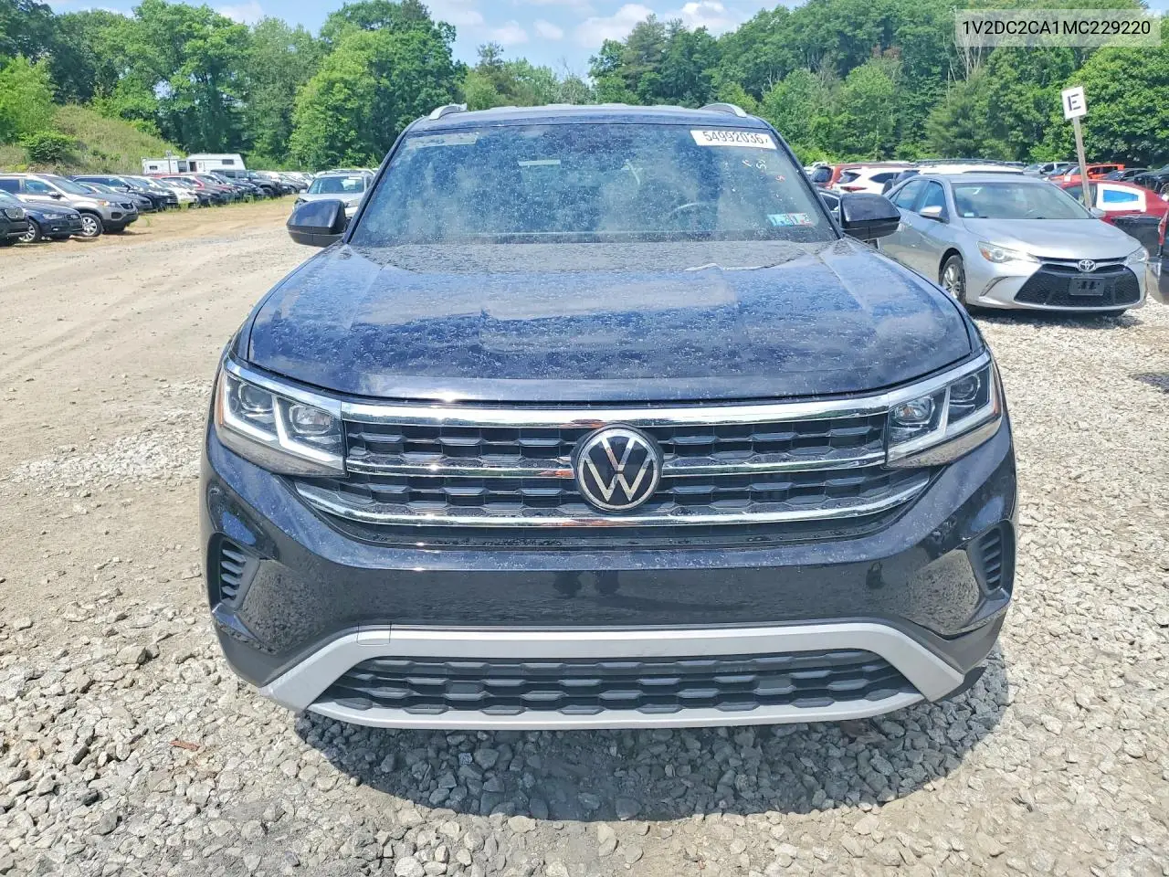 2021 Volkswagen Atlas Cross Sport Se VIN: 1V2DC2CA1MC229220 Lot: 54992036