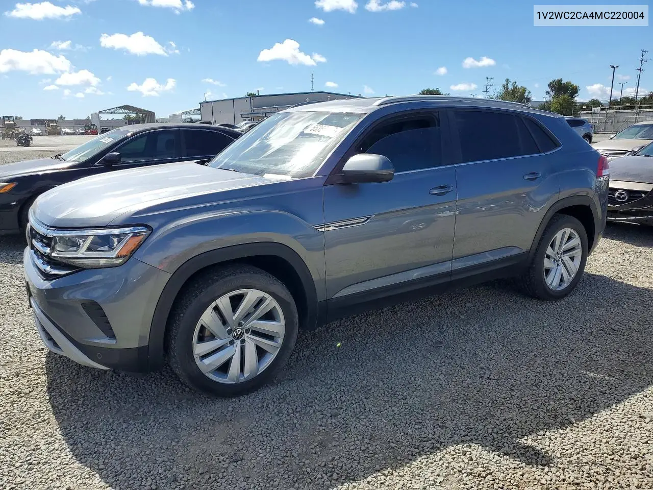 2021 Volkswagen Atlas Cross Sport Se VIN: 1V2WC2CA4MC220004 Lot: 55356036