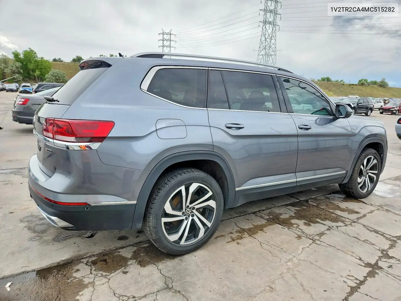 2021 Volkswagen Atlas Sel Premium VIN: 1V2TR2CA4MC515282 Lot: 55469276