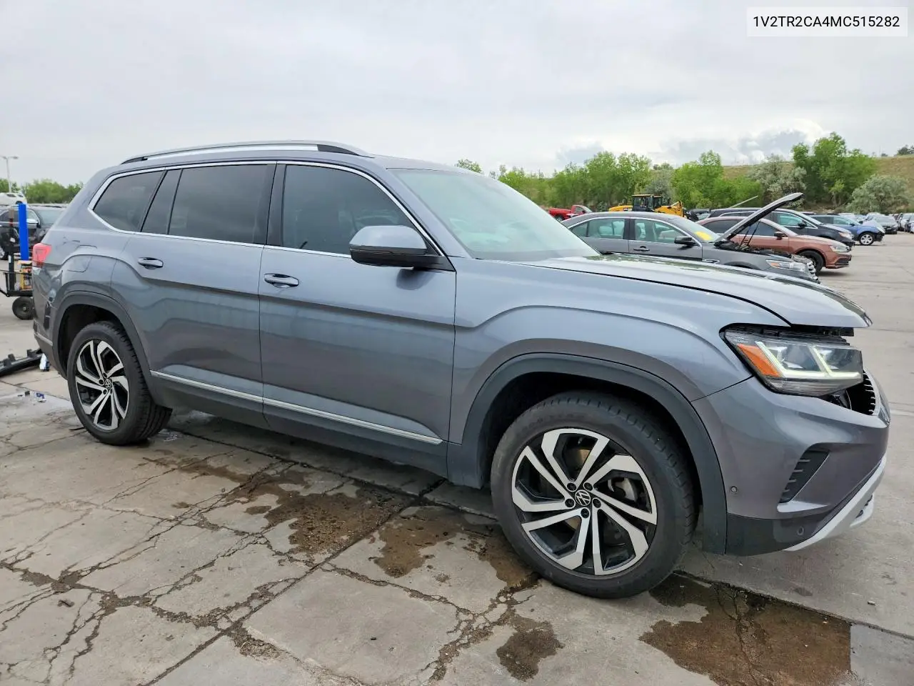 2021 Volkswagen Atlas Sel Premium VIN: 1V2TR2CA4MC515282 Lot: 55469276
