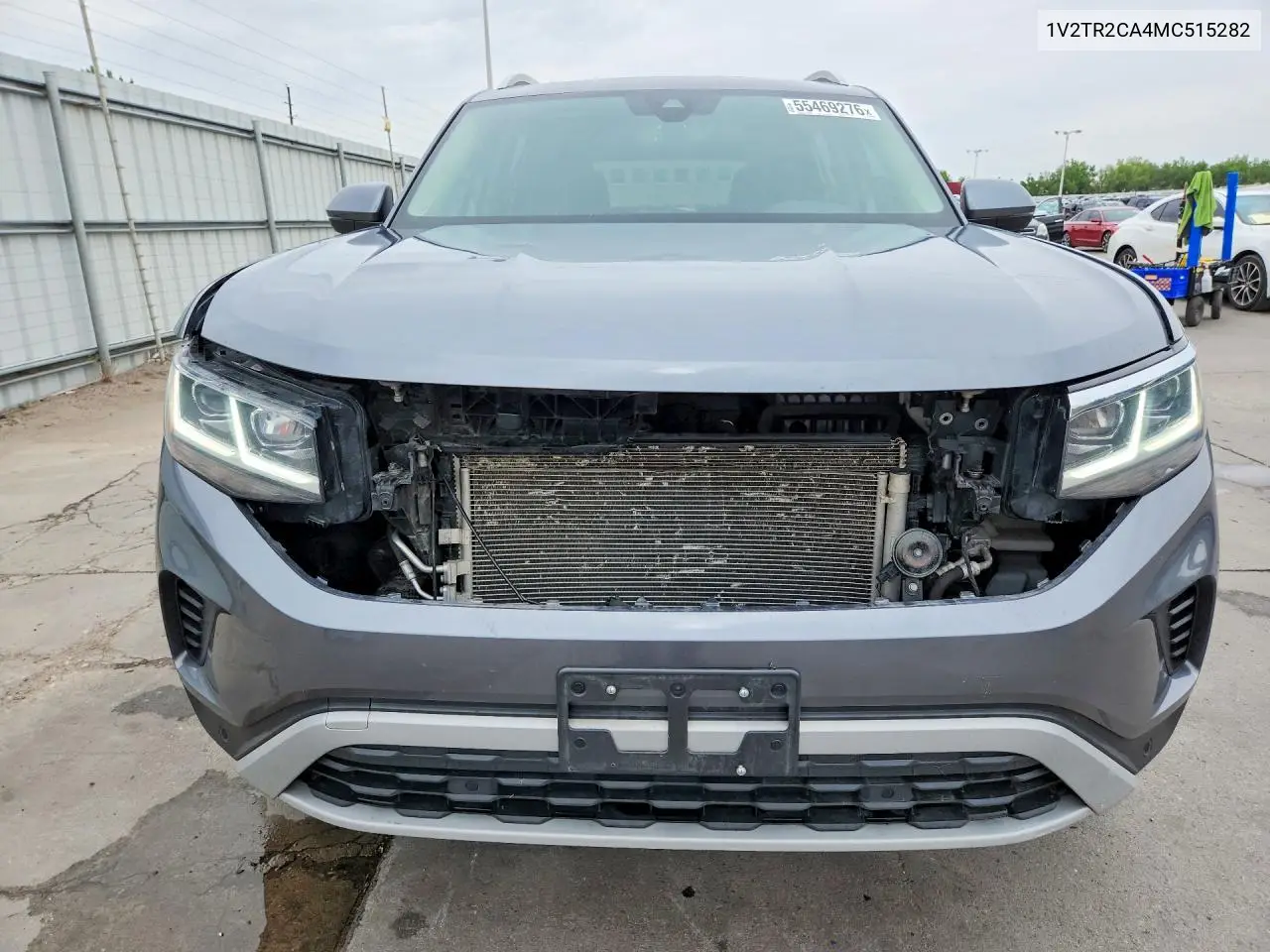 2021 Volkswagen Atlas Sel Premium VIN: 1V2TR2CA4MC515282 Lot: 55469276