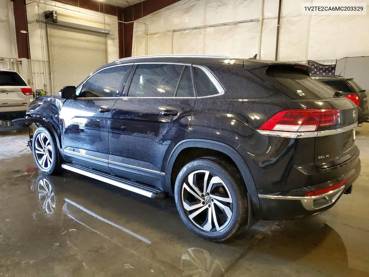 2021 Volkswagen Atlas Cross Sport Sel Premium VIN: 1V2TE2CA6MC203329 Lot: 55618646