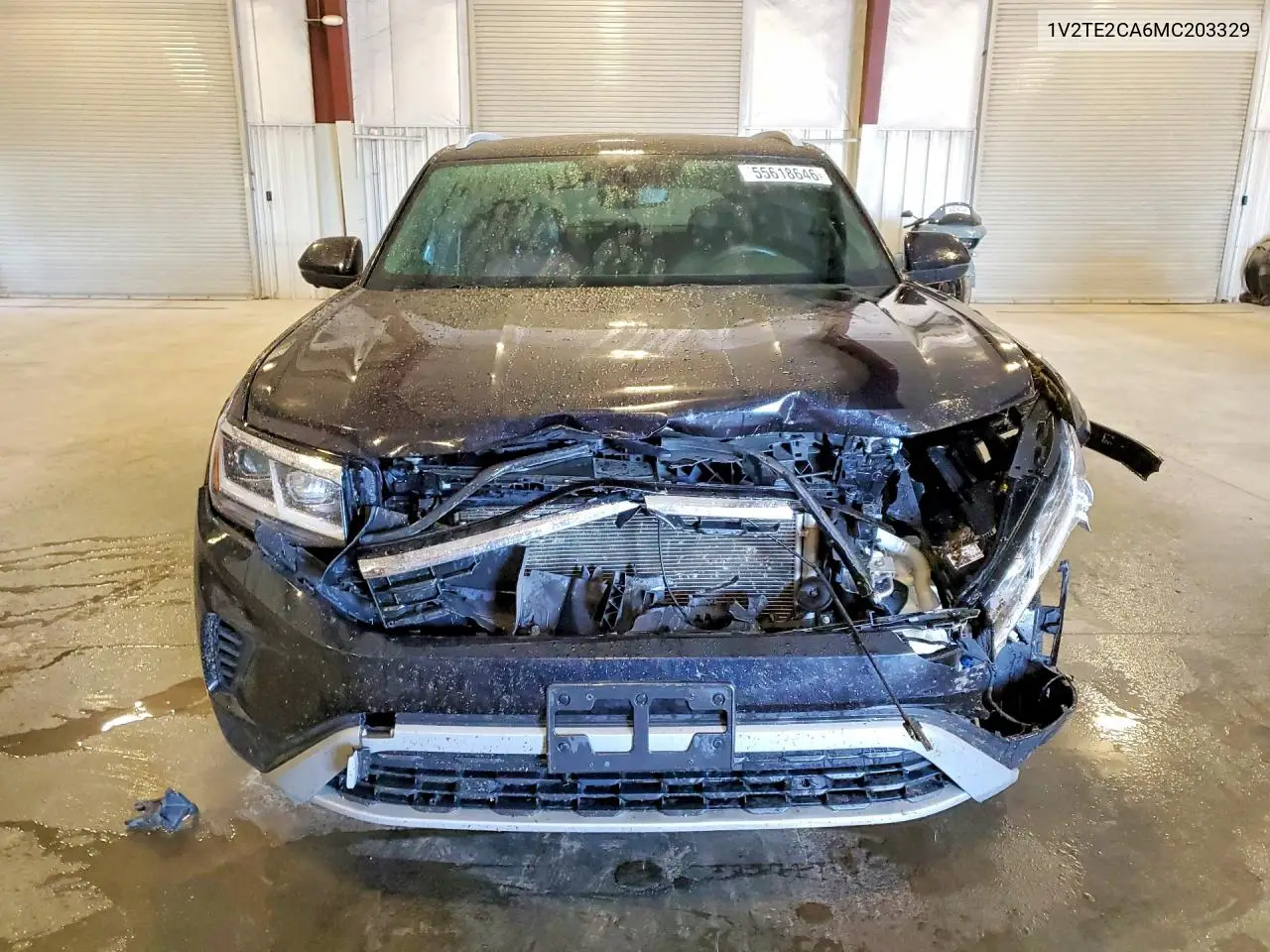 2021 Volkswagen Atlas Cross Sport Sel Premium VIN: 1V2TE2CA6MC203329 Lot: 55618646