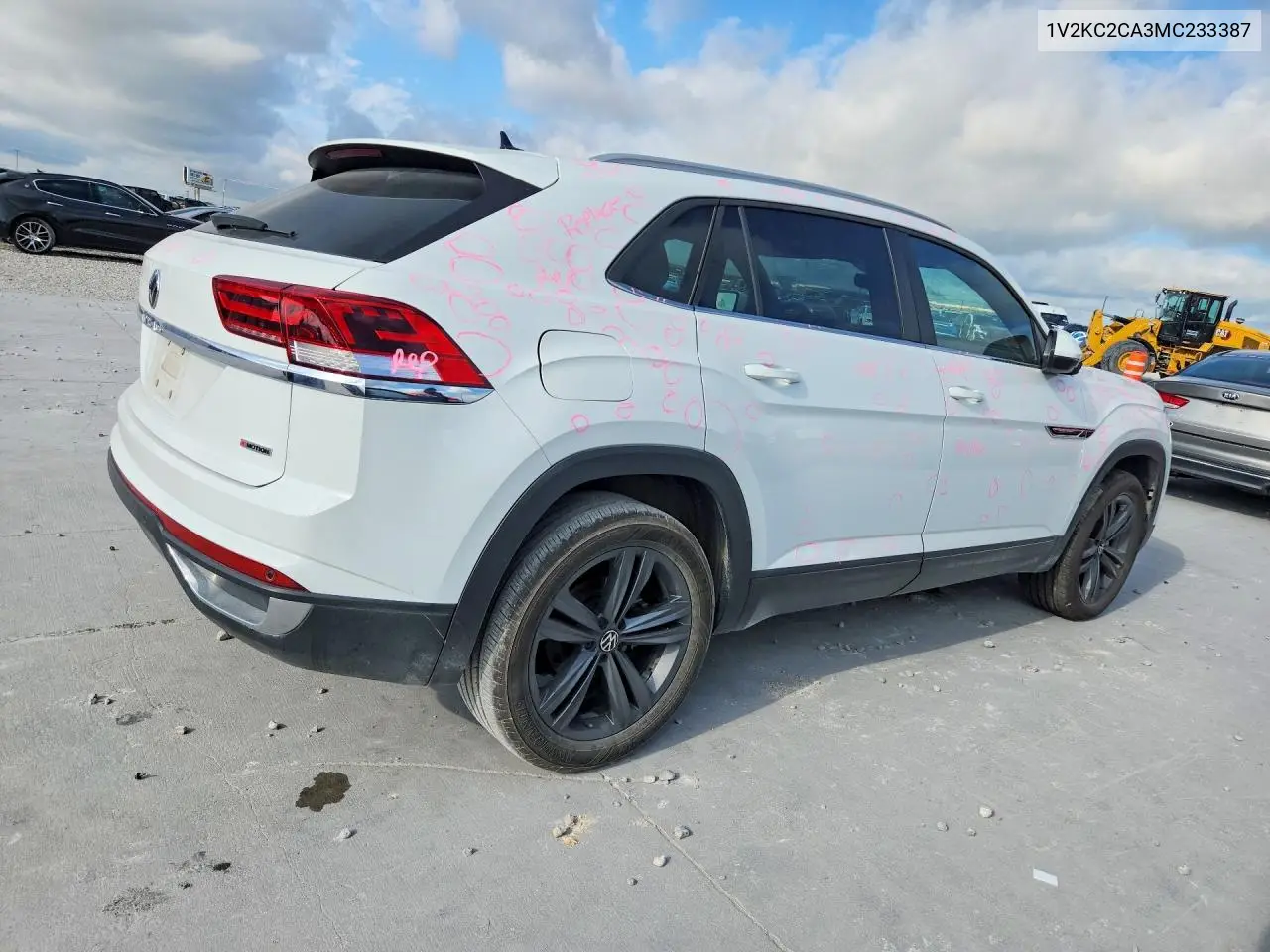 2021 Volkswagen Atlas Cross Sport Se VIN: 1V2KC2CA3MC233387 Lot: 56681386