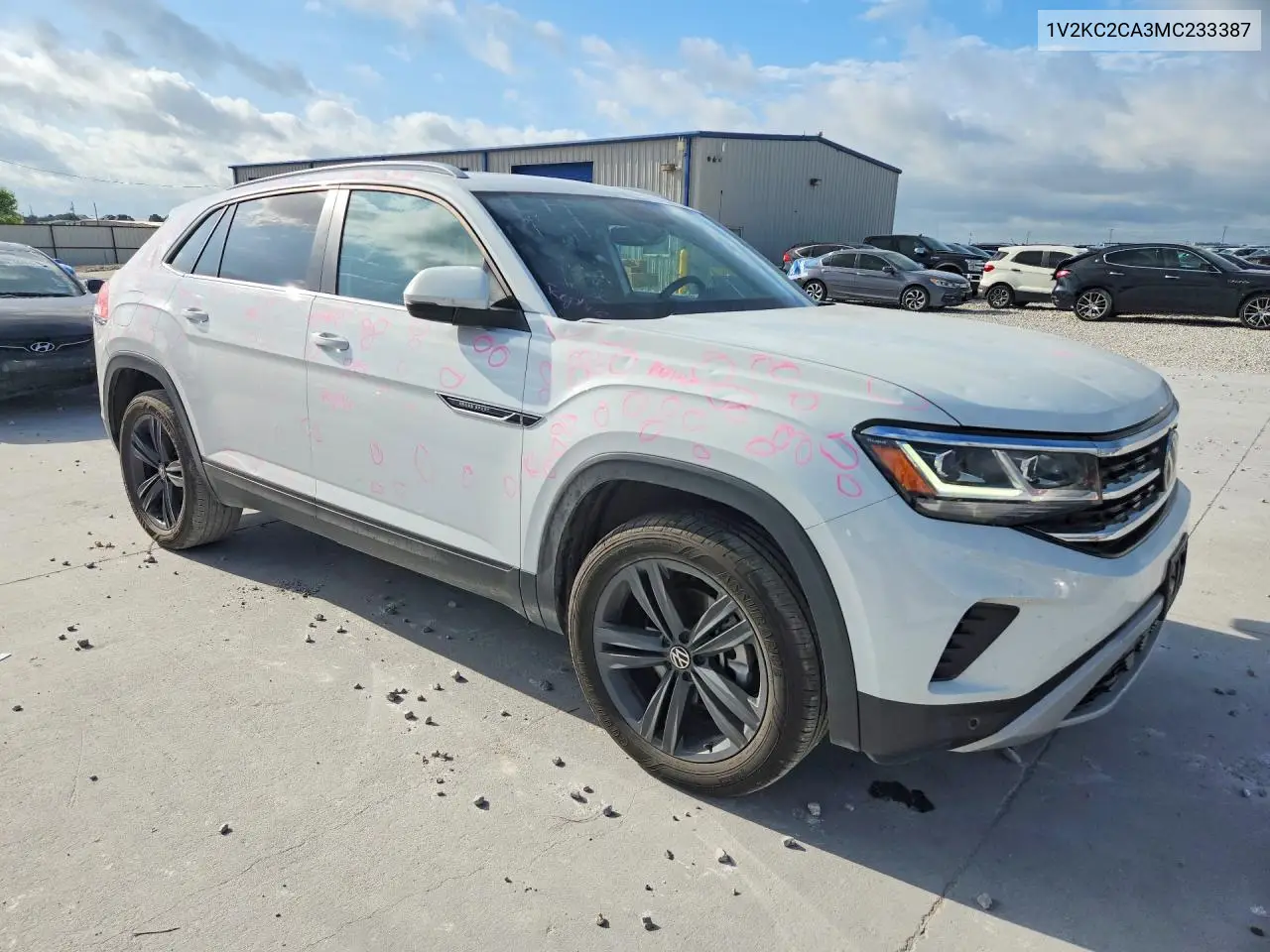2021 Volkswagen Atlas Cross Sport Se VIN: 1V2KC2CA3MC233387 Lot: 56681386