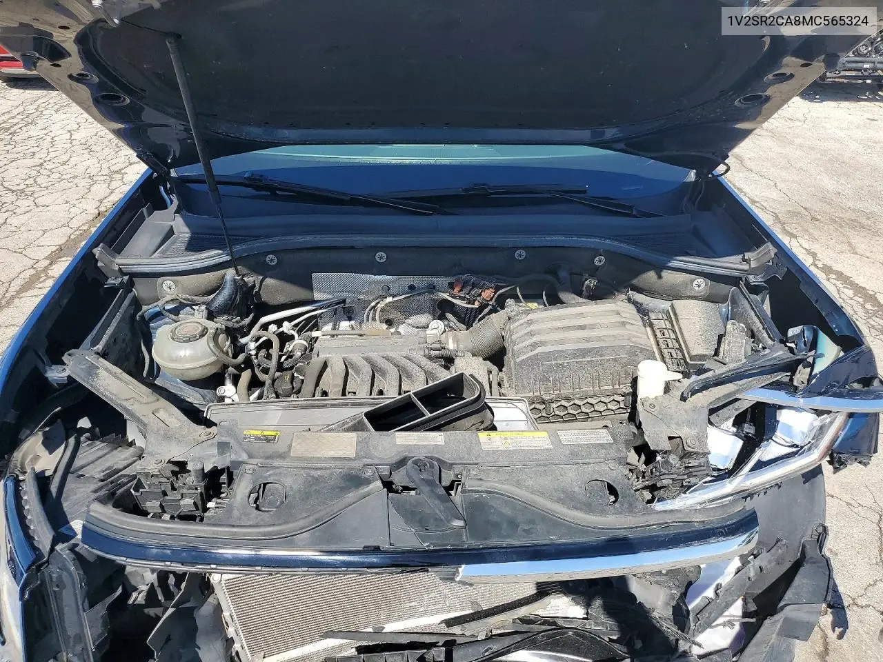 2021 Volkswagen Atlas Sel R-Line VIN: 1V2SR2CA8MC565324 Lot: 56745476