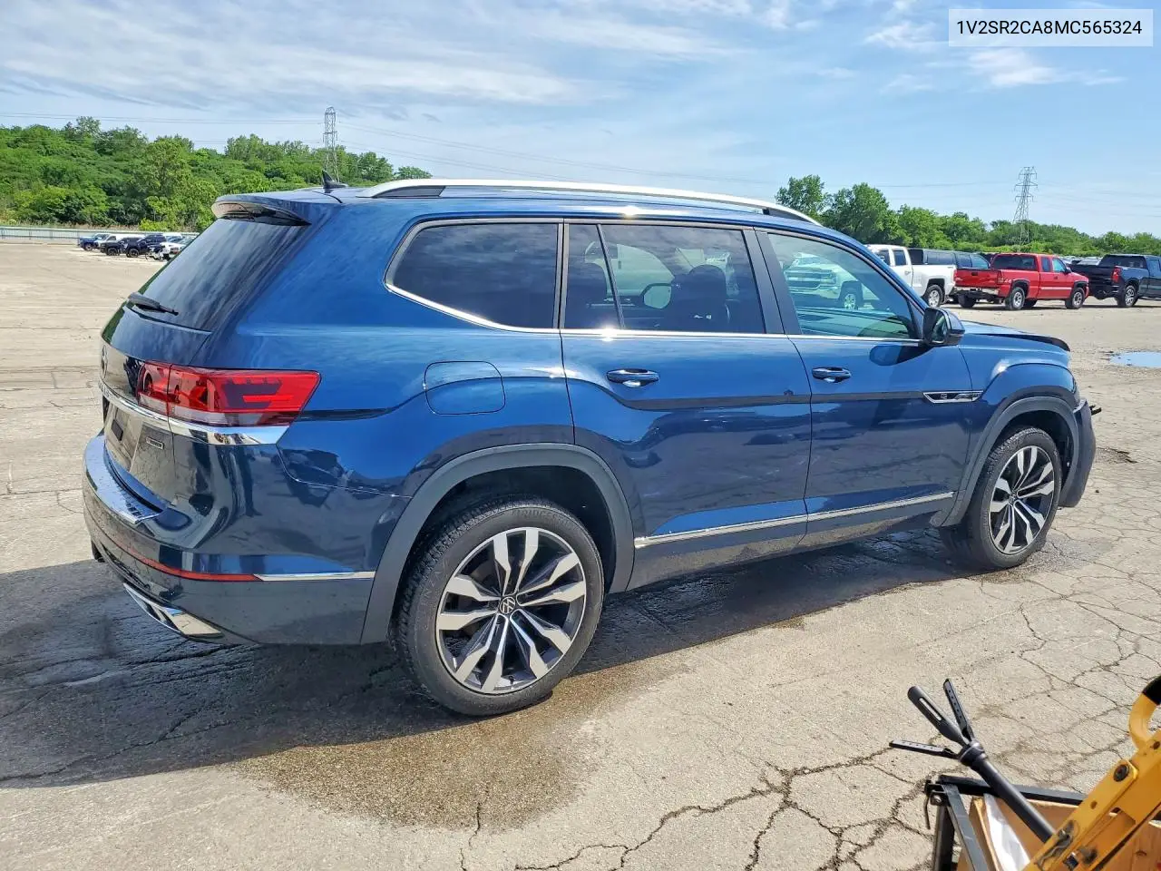 2021 Volkswagen Atlas Sel R-Line VIN: 1V2SR2CA8MC565324 Lot: 56745476