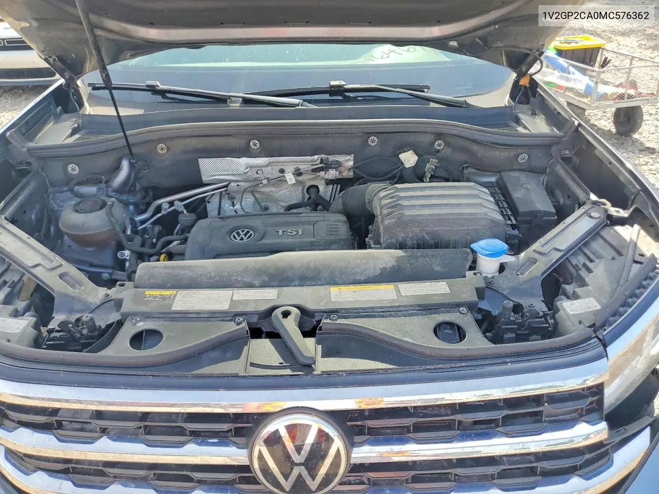 2021 Volkswagen Atlas S VIN: 1V2GP2CA0MC576362 Lot: 57064696