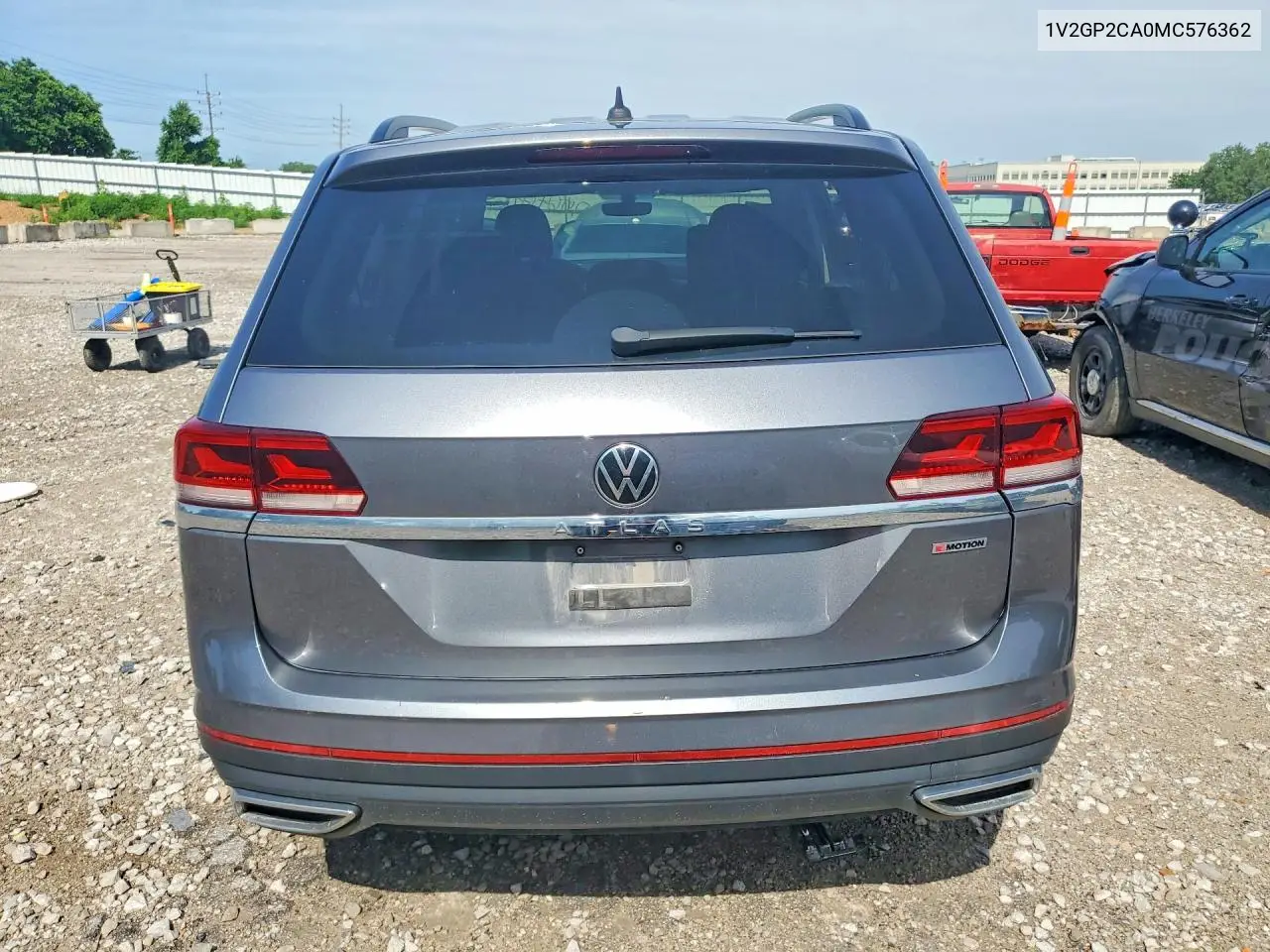 2021 Volkswagen Atlas S VIN: 1V2GP2CA0MC576362 Lot: 57064696