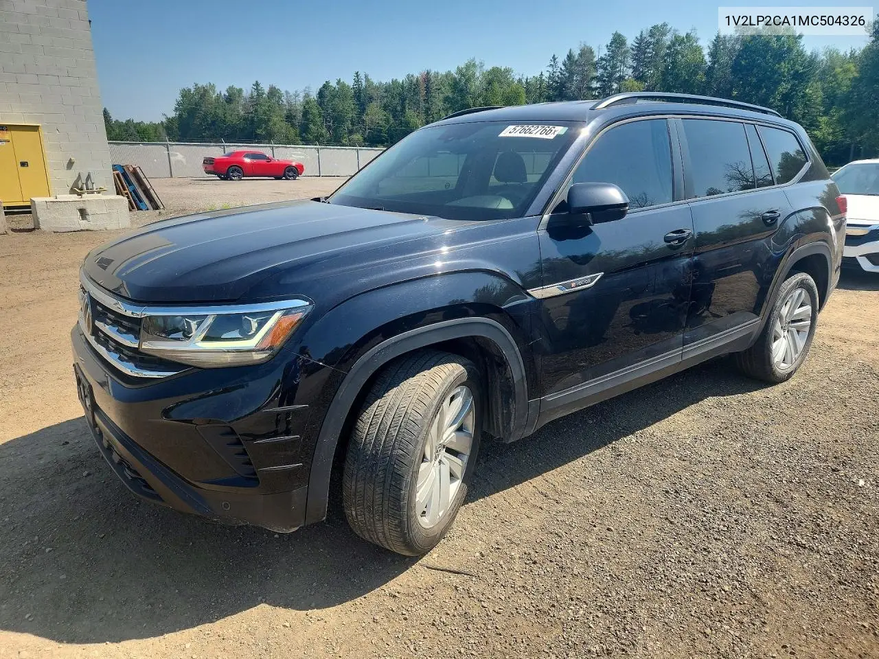 2021 Volkswagen Atlas Se VIN: 1V2LP2CA1MC504326 Lot: 57662766