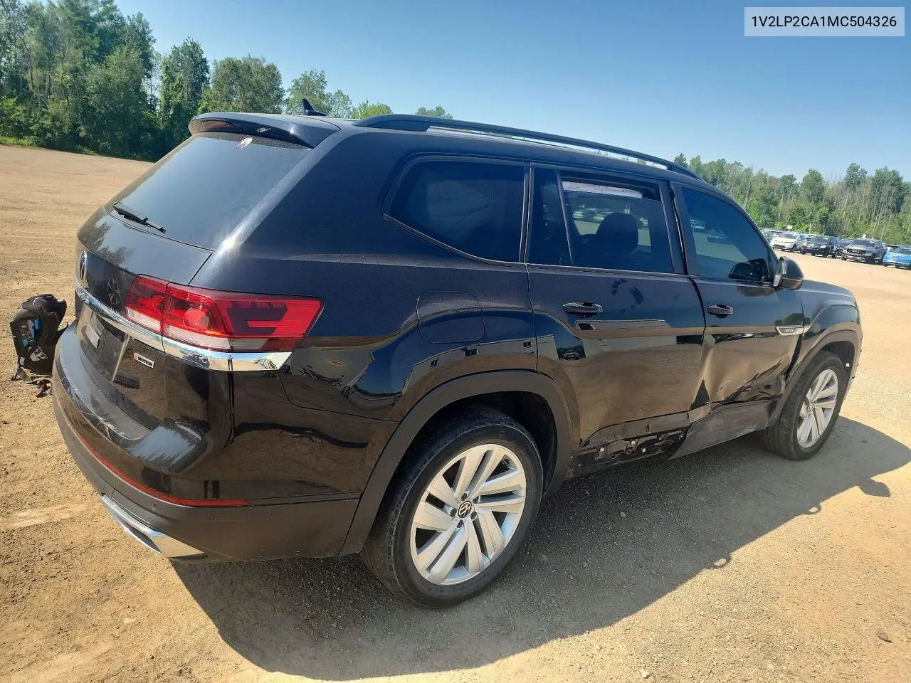 2021 Volkswagen Atlas Se VIN: 1V2LP2CA1MC504326 Lot: 57662766