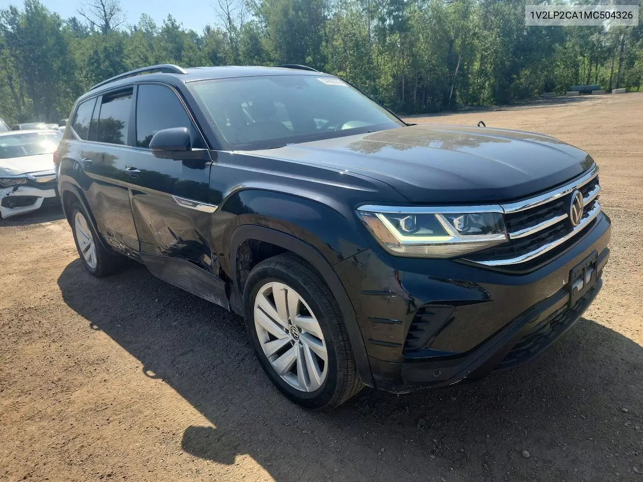 2021 Volkswagen Atlas Se VIN: 1V2LP2CA1MC504326 Lot: 57662766