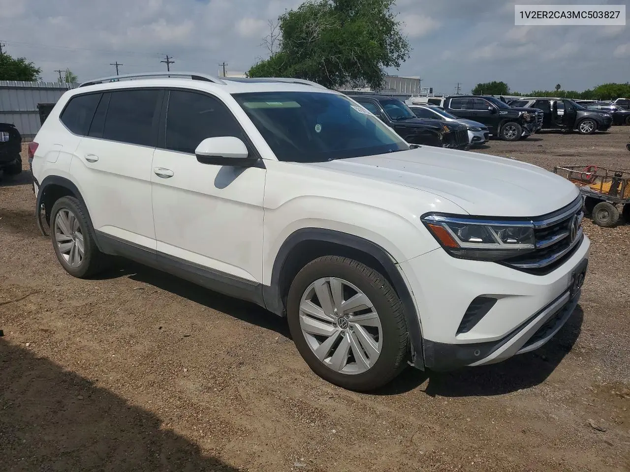 2021 Volkswagen Atlas Sel VIN: 1V2ER2CA3MC503827 Lot: 58108156