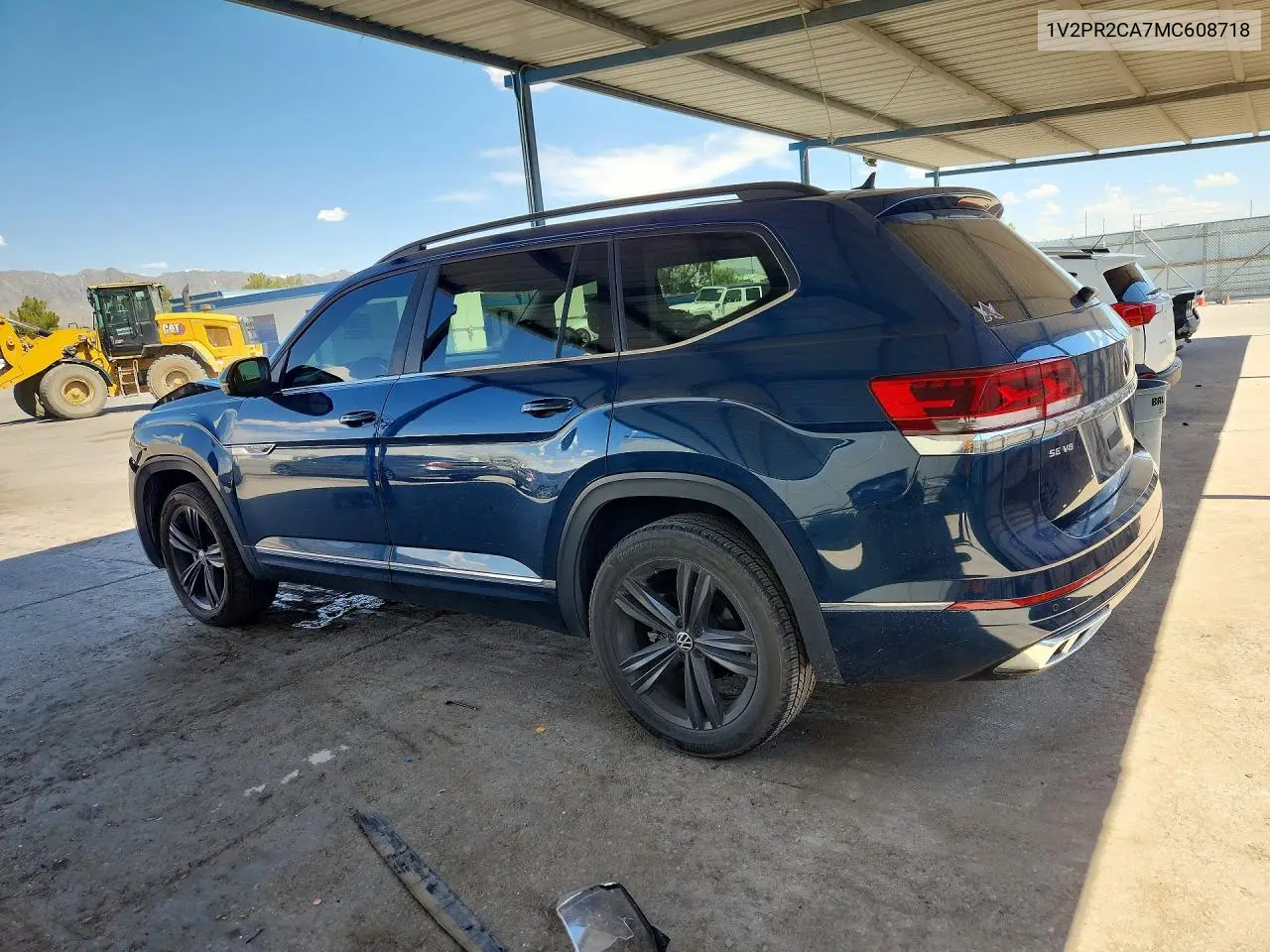 2021 Volkswagen Atlas Se VIN: 1V2PR2CA7MC608718 Lot: 58732886