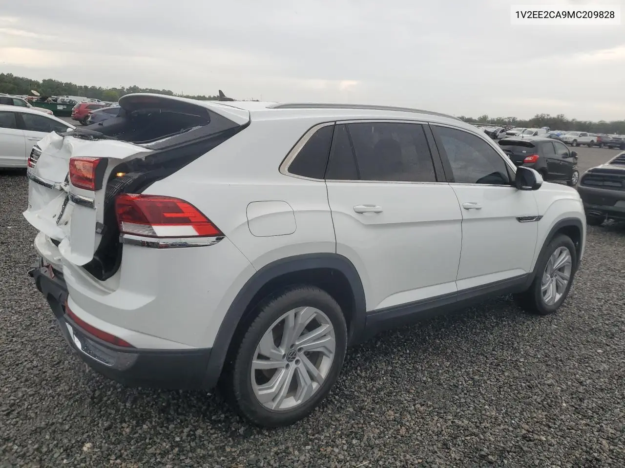 2021 Volkswagen Atlas Cross Sport Sel VIN: 1V2EE2CA9MC209828 Lot: 58800366