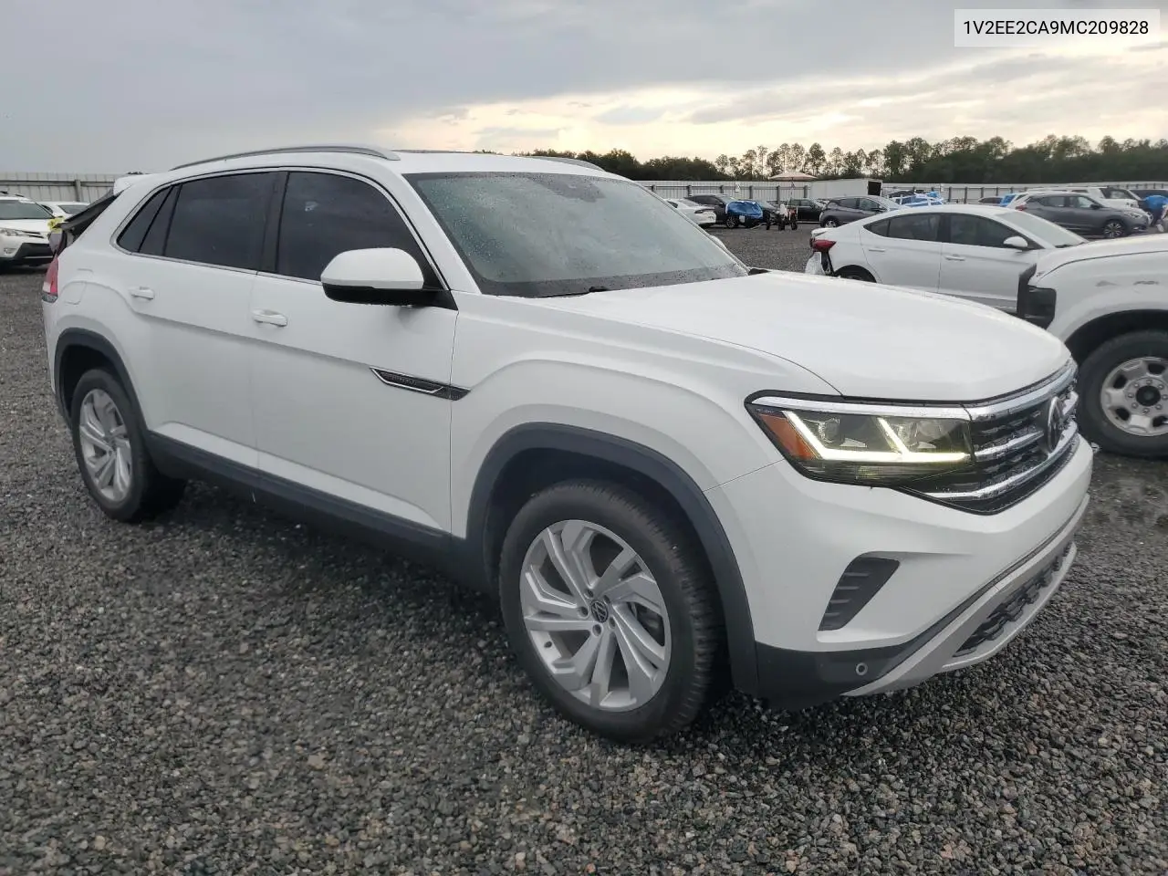 2021 Volkswagen Atlas Cross Sport Sel VIN: 1V2EE2CA9MC209828 Lot: 58800366