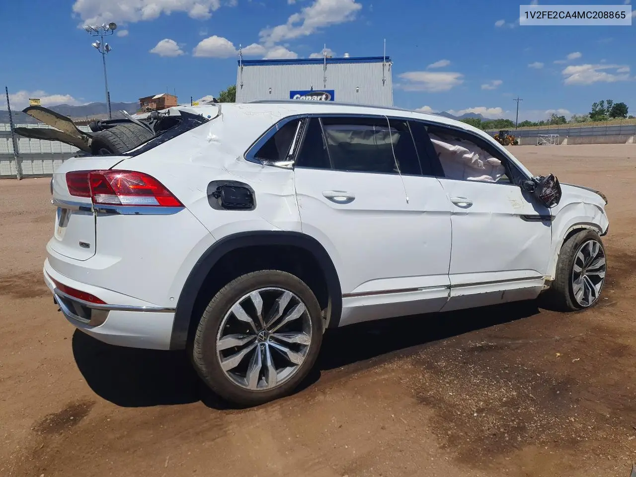 2021 Volkswagen Atlas Cross Sport Sel Premium R-Line VIN: 1V2FE2CA4MC208865 Lot: 59316806