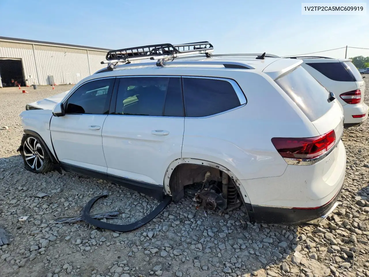 2021 Volkswagen Atlas Sel Premium VIN: 1V2TP2CA5MC609919 Lot: 59735046