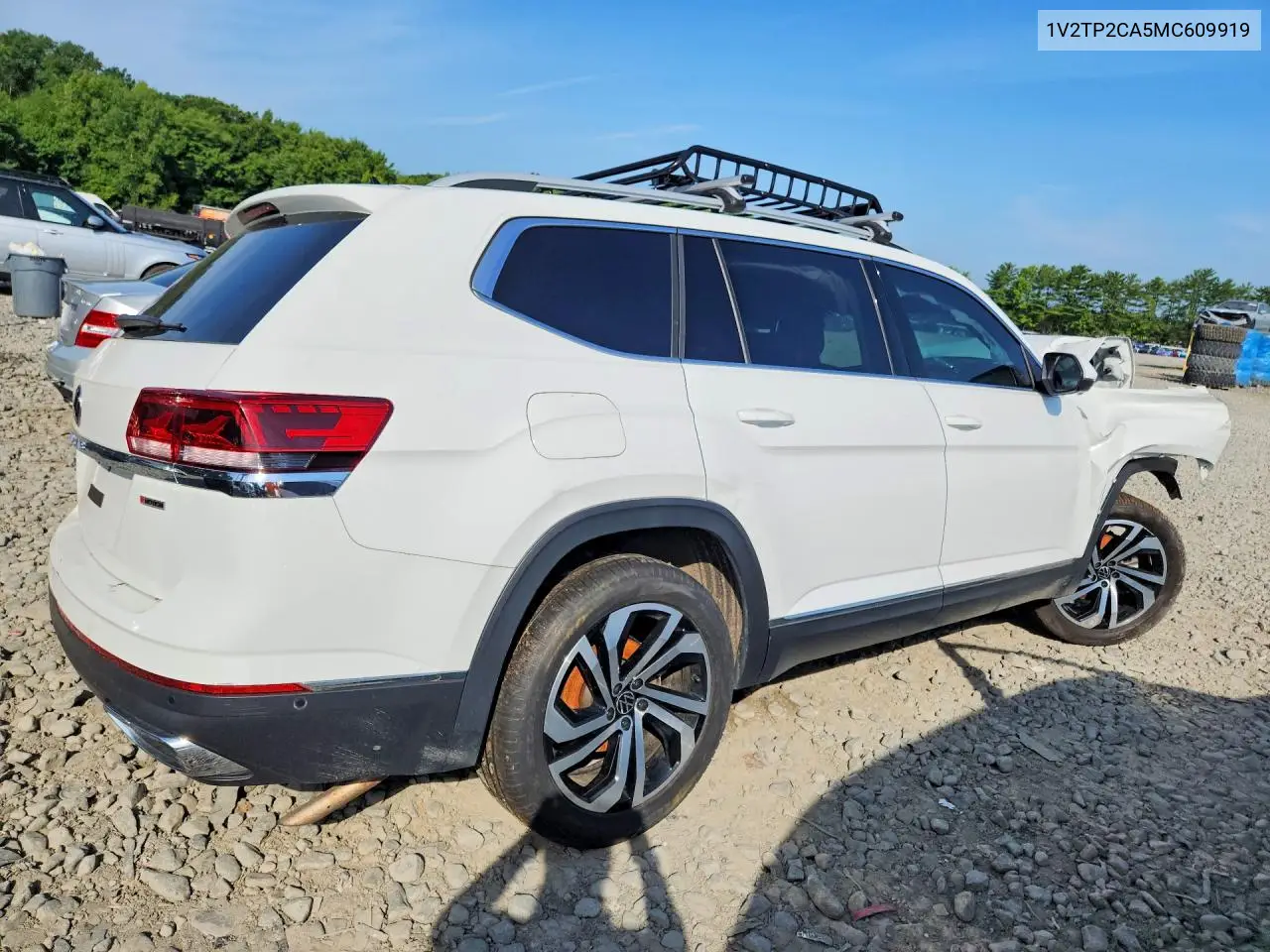 2021 Volkswagen Atlas Sel Premium VIN: 1V2TP2CA5MC609919 Lot: 59735046