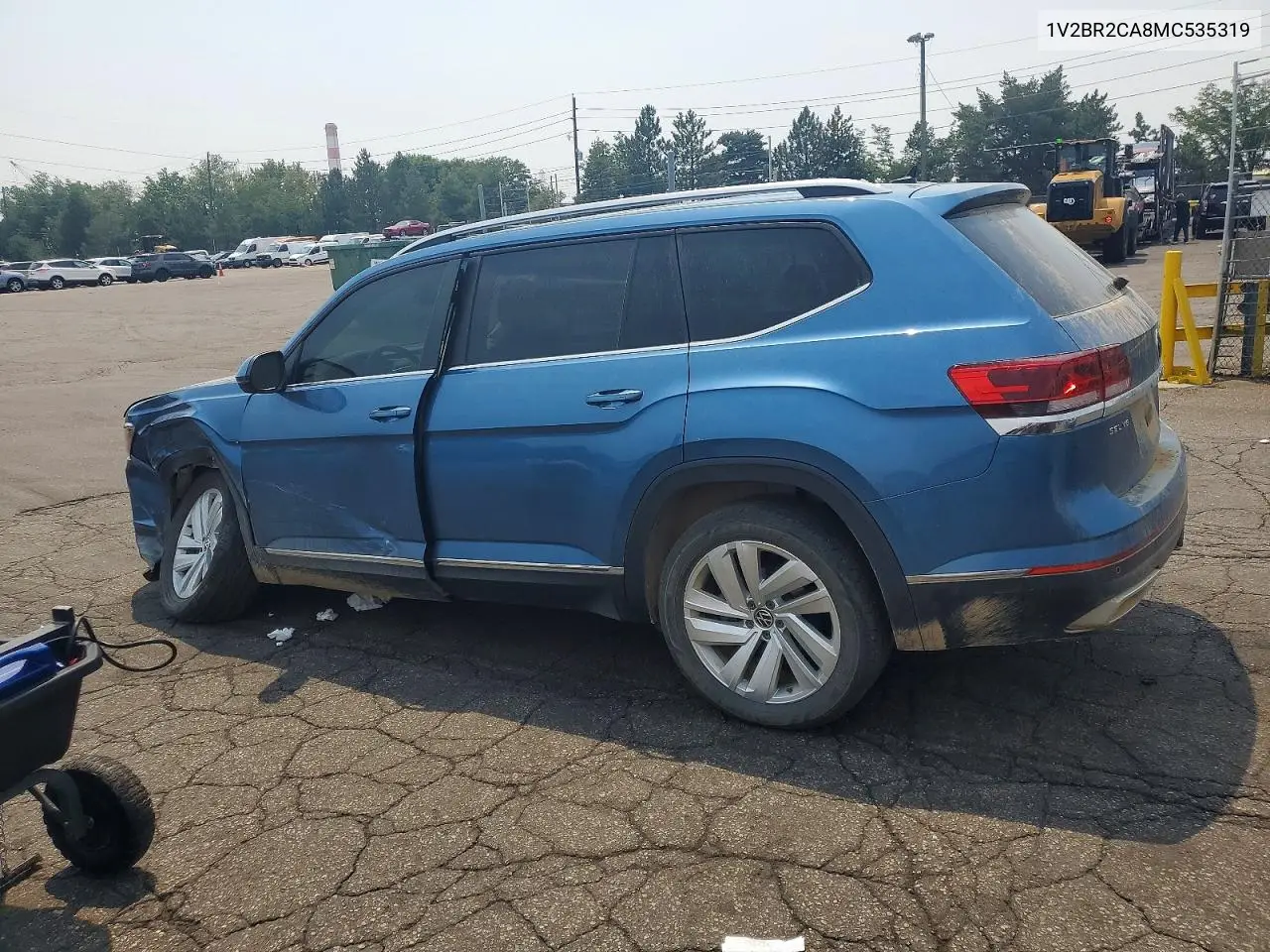 2021 Volkswagen Atlas Sel VIN: 1V2BR2CA8MC535319 Lot: 60010416