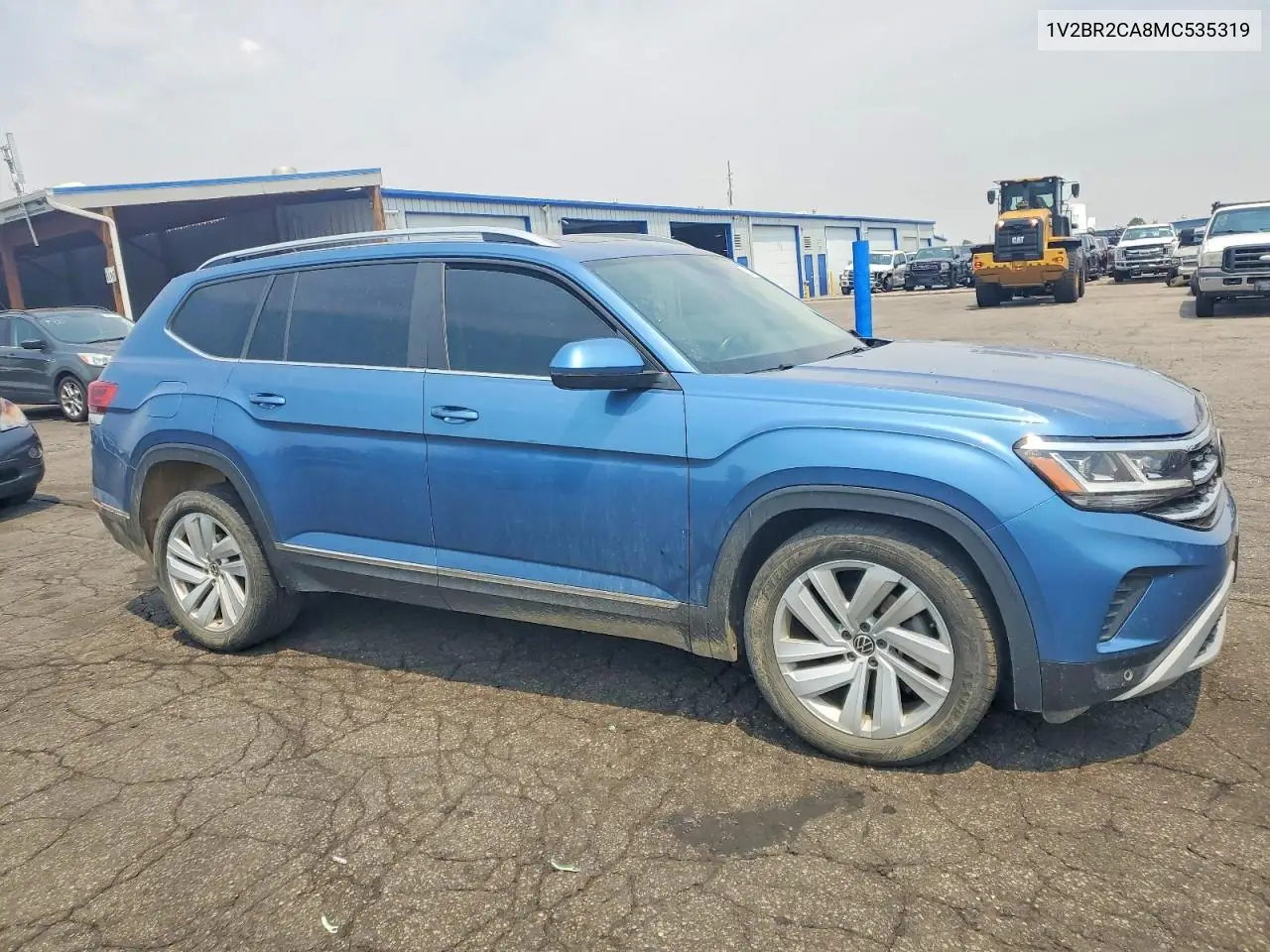 2021 Volkswagen Atlas Sel VIN: 1V2BR2CA8MC535319 Lot: 60010416
