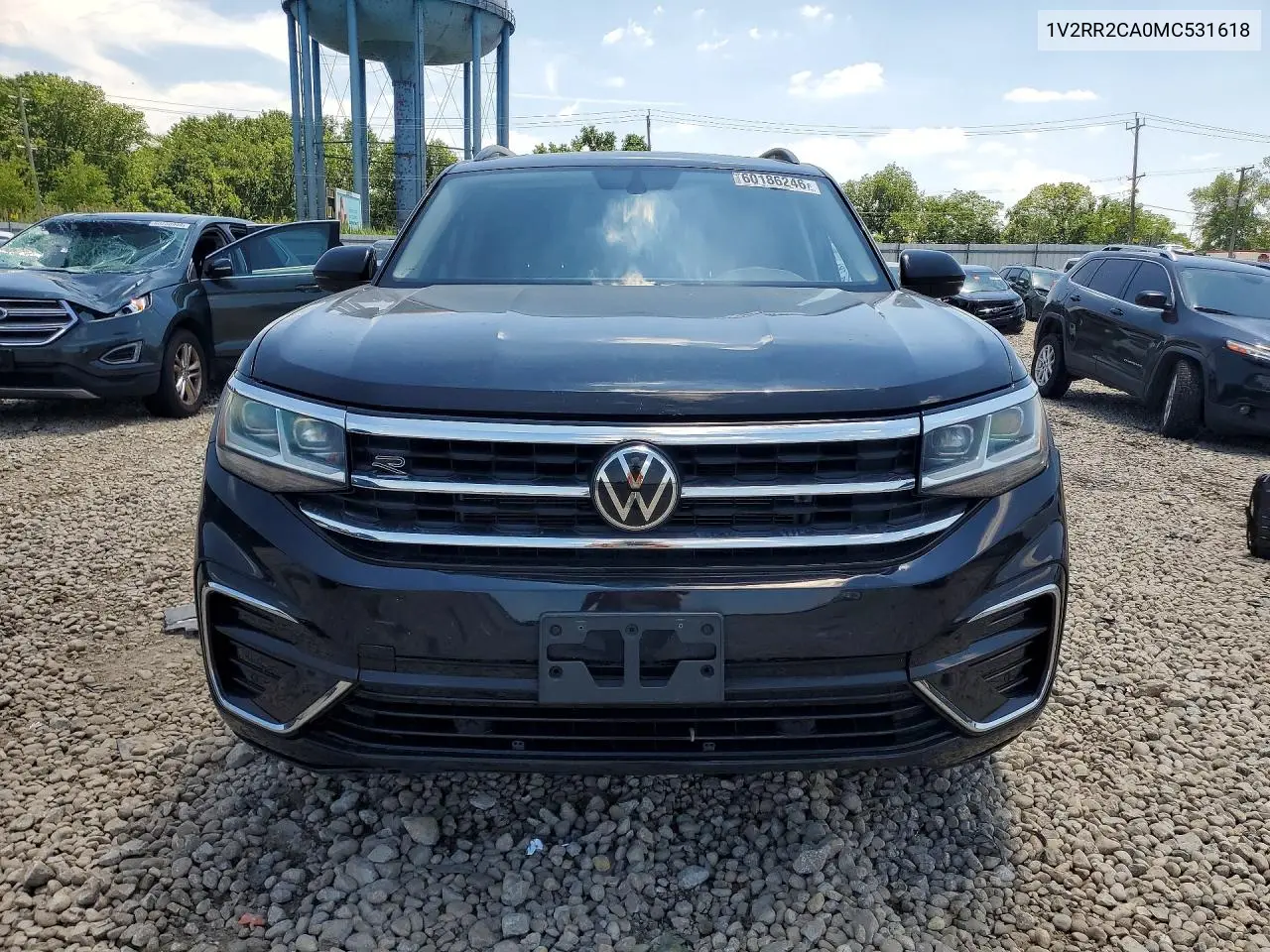 2021 Volkswagen Atlas Se VIN: 1V2RR2CA0MC531618 Lot: 60186246