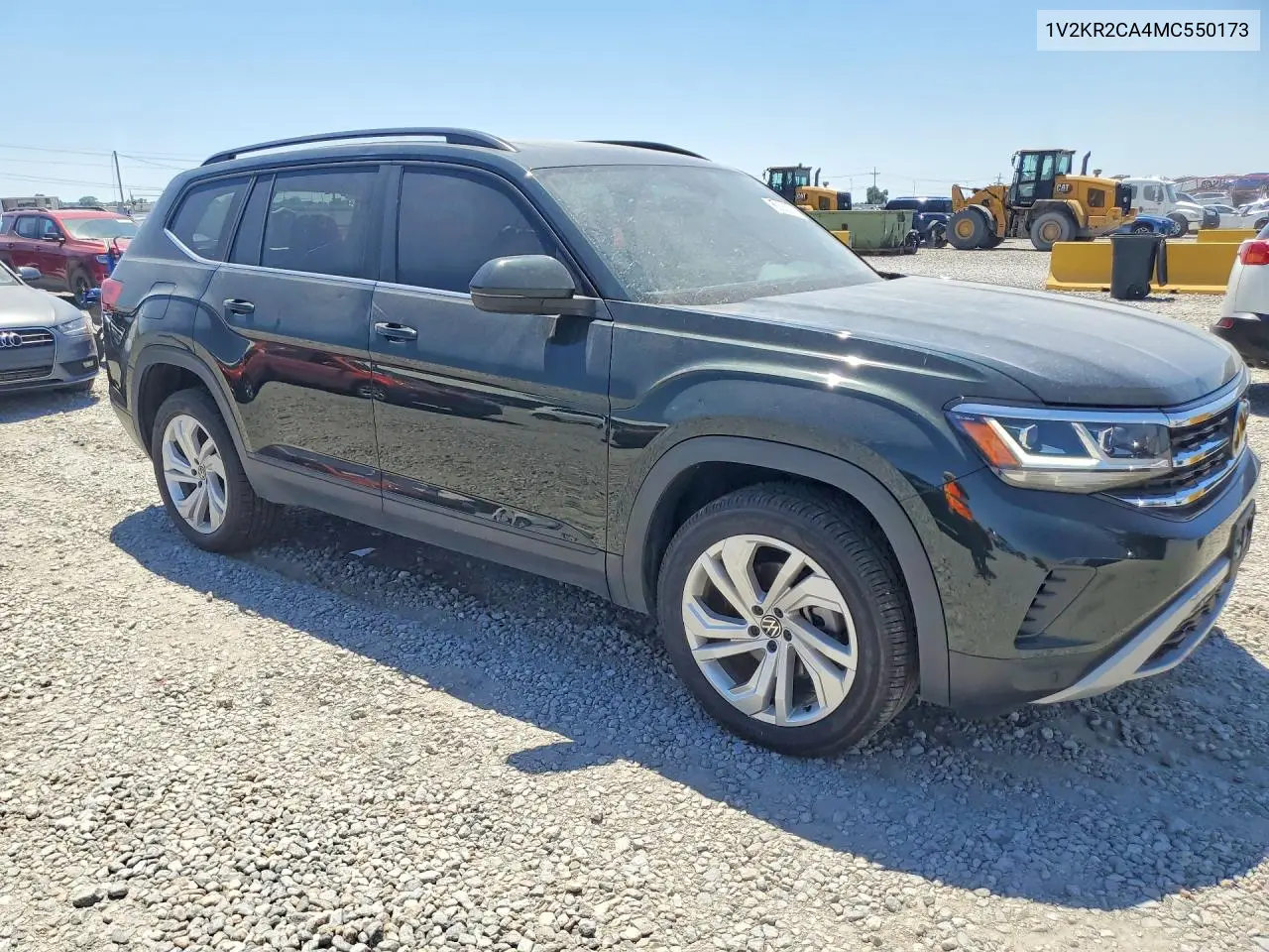 2021 Volkswagen Atlas Se VIN: 1V2KR2CA4MC550173 Lot: 60262616