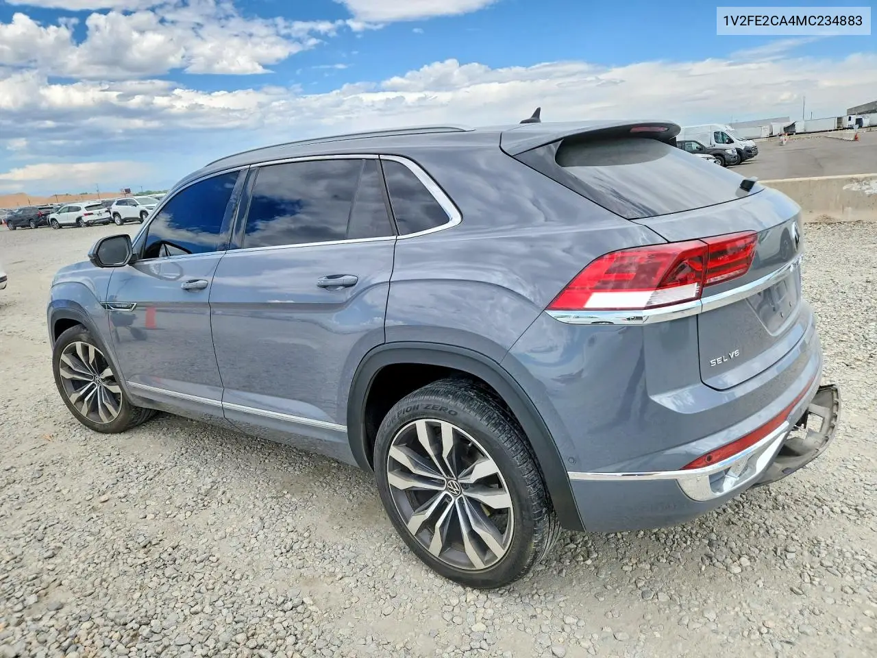 2021 Volkswagen Atlas Cross Sport Sel Premium R-Line VIN: 1V2FE2CA4MC234883 Lot: 60361626