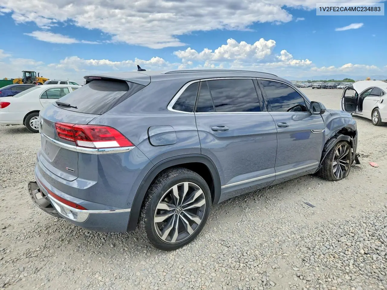 2021 Volkswagen Atlas Cross Sport Sel Premium R-Line VIN: 1V2FE2CA4MC234883 Lot: 60361626
