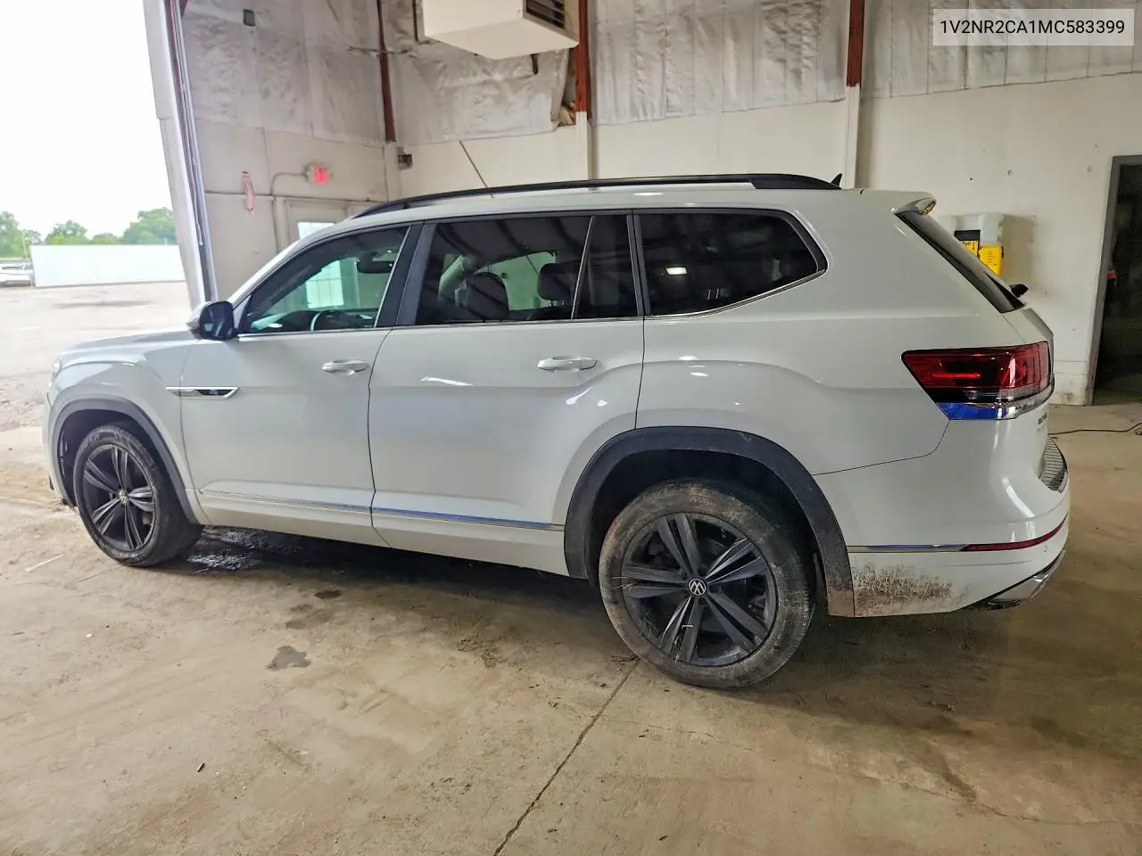 2021 Volkswagen Atlas Se VIN: 1V2NR2CA1MC583399 Lot: 60437406
